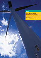 Image:  Front cover of Renewables Obligation consultation